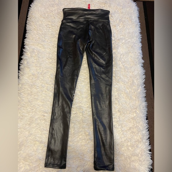 Spanx Faux Leather Leggings - Picture 2 of 5